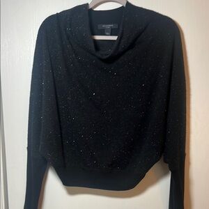 ALLSAINTS sparkly black sweater